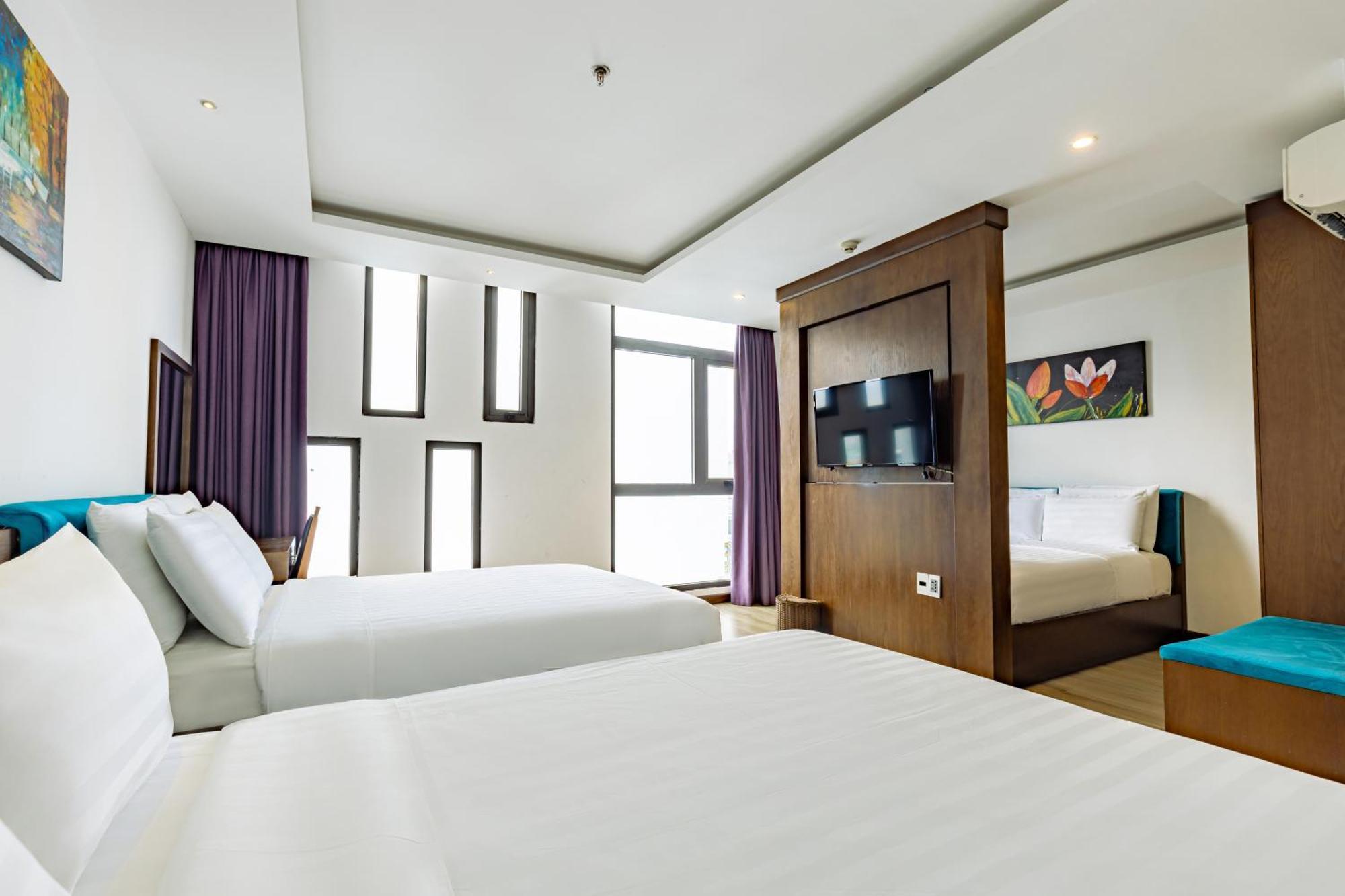 Golden Sun Apartment By New Sky Travel Da Nang Bagian luar foto
