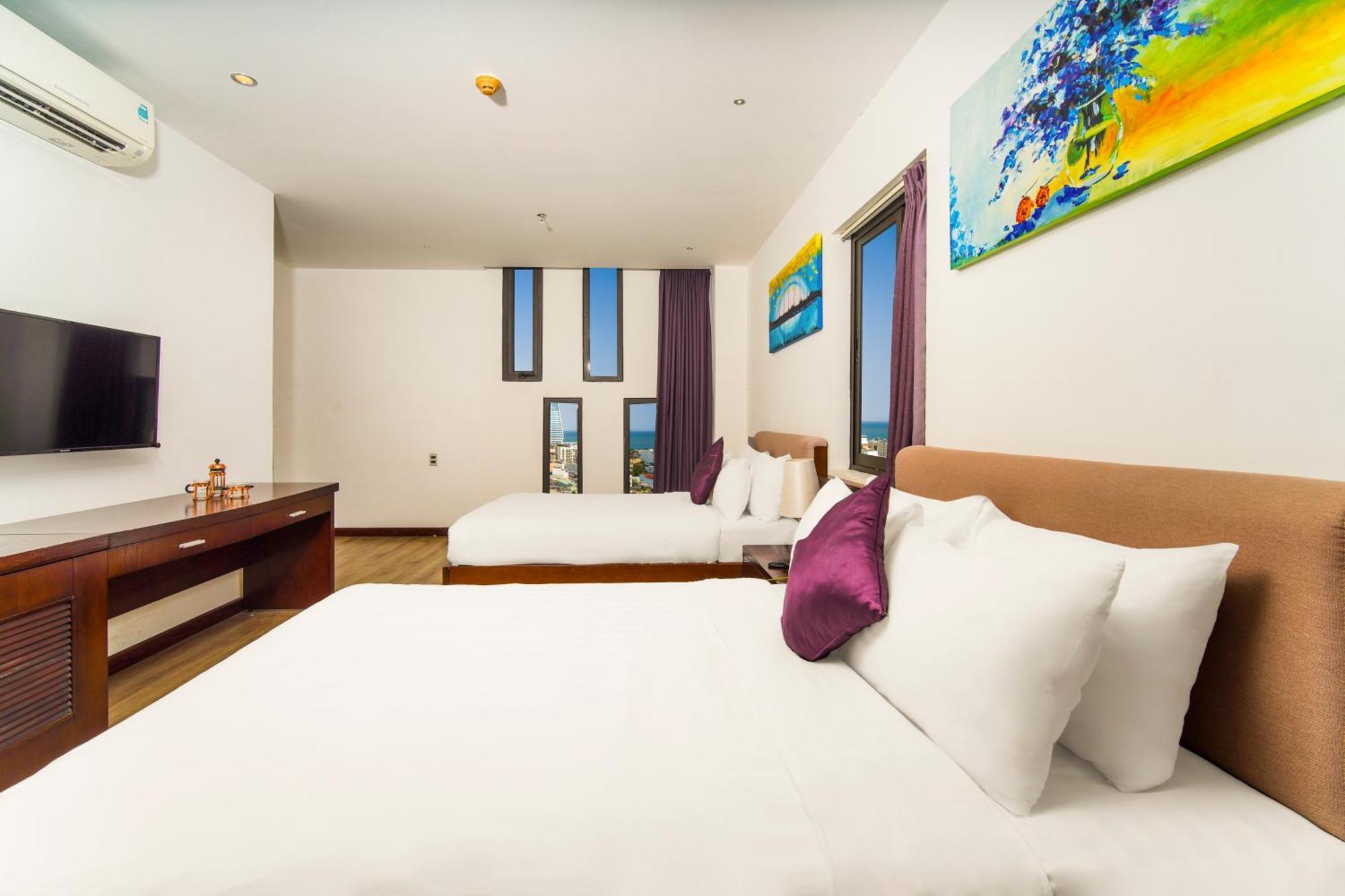 Golden Sun Apartment By New Sky Travel Da Nang Bagian luar foto