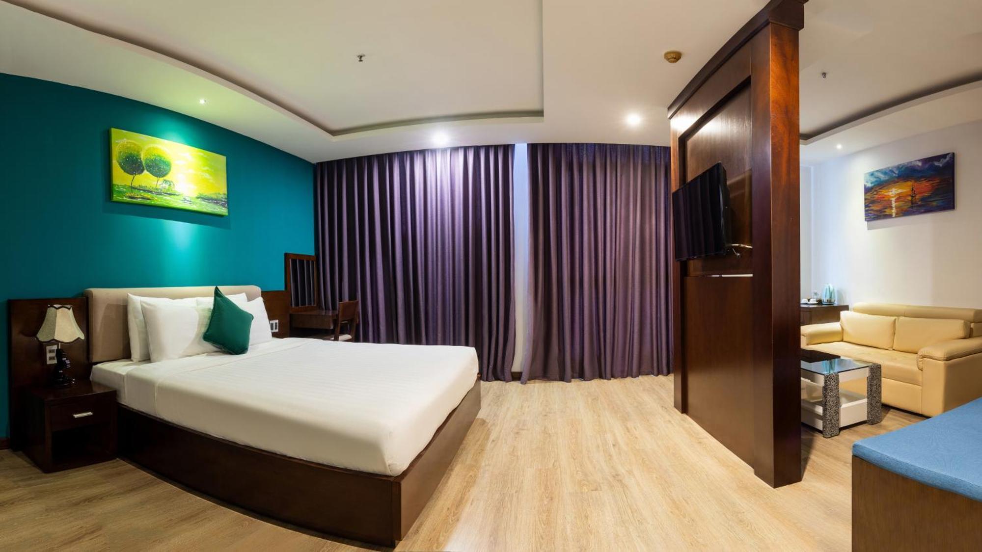 Golden Sun Apartment By New Sky Travel Da Nang Bagian luar foto